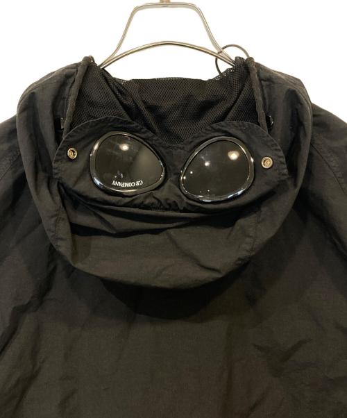 C.P COMPANY（シーピーカンパニー）C.P COMPANY (シーピーカンパニー) FLATT NYLON GOGGLE JACKET フラット ナイロン ゴーグル ジャケット　18CMOW050A 005991G ブラック サイズ:Lの古着・服飾アイテム