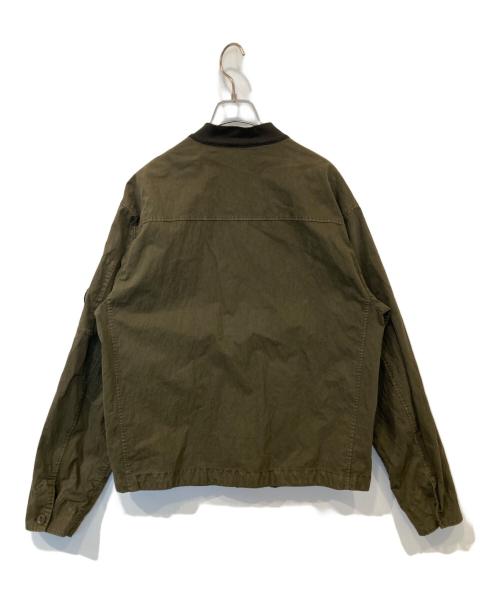 C.P COMPANY（シーピーカンパニー）C.P COMPANY (シーピーカンパニー) Coated Bomber Jacket（コーティングボンバージャケット）14CMOW219A 006233G カーキ サイズ:48の古着・服飾アイテム