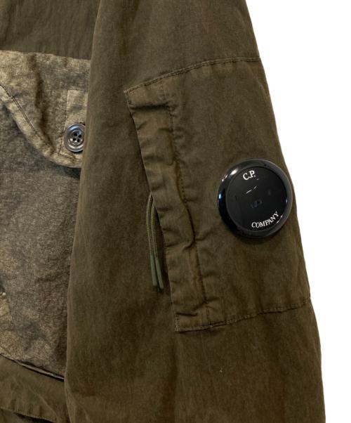 C.P COMPANY（シーピーカンパニー）C.P COMPANY (シーピーカンパニー) Coated Bomber Jacket（コーティングボンバージャケット）14CMOW219A 006233G カーキ サイズ:48の古着・服飾アイテム