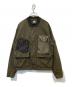C.P COMPANY（シーピーカンパニー）の古着「Coated Bomber Jacket（コーティングボンバージャケット）14CMOW219A 006233G」｜カーキ