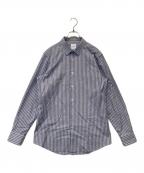 PAUL SMITHポールスミス）の古着「ストライプシャツ PF-HG-39582」｜ブルー