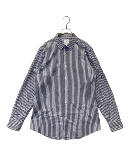 PAUL SMITH（ポールスミス）Paul Smith (ポールスミス) ストライプシャツ PF-HG-39582 ブルー サイズ:Lの古着・服飾アイテム