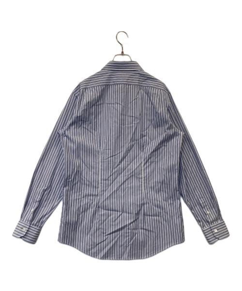 PAUL SMITH（ポールスミス）Paul Smith (ポールスミス) ストライプシャツ PF-HG-39582 ブルー サイズ:Lの古着・服飾アイテム