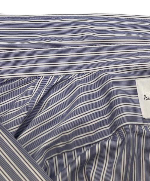 PAUL SMITH（ポールスミス）Paul Smith (ポールスミス) ストライプシャツ PF-HG-39582 ブルー サイズ:Lの古着・服飾アイテム