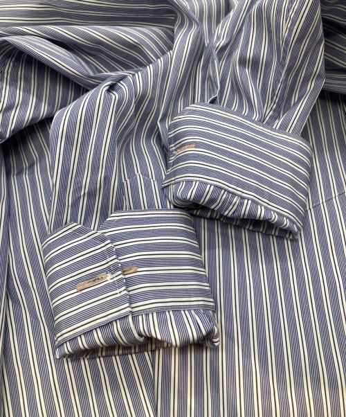 PAUL SMITH（ポールスミス）Paul Smith (ポールスミス) ストライプシャツ PF-HG-39582 ブルー サイズ:Lの古着・服飾アイテム