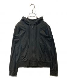 LAD MUSICIAN（ラッドミュージシャン）の古着「ジップパーカー」｜ブラック