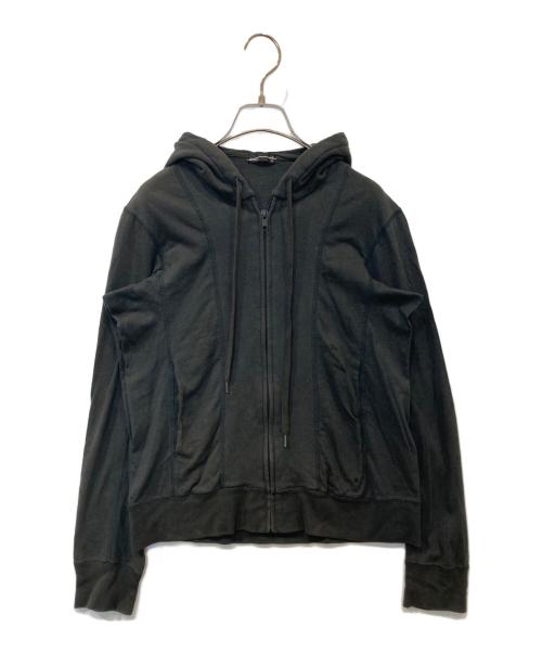 LAD MUSICIAN（ラッドミュージシャン）LAD MUSICIAN (ラッドミュージシャン) ジップパーカー ブラック サイズ:42の古着・服飾アイテム