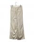 TODAYFUL (トゥデイフル) Asymmetry Twill Trousers（アシンメトリーツイルトラウザーズ）　12420708 アイボリー サイズ:38：4000円
