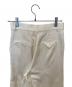 中古・古着 TODAYFUL (トゥデイフル) Asymmetry Twill Trousers（アシンメトリーツイルトラウザーズ）　12420708 アイボリー サイズ:38：4000円