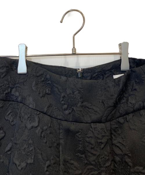 SIWEM（シウム）SIWEM (シウム) VIOLA JACQUARD SKIRT ヴィオラ ジャカード スカート ブラック サイズ:Mの古着・服飾アイテム