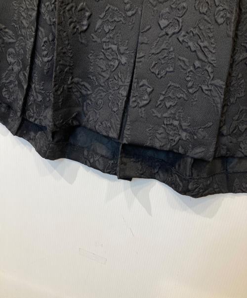 SIWEM（シウム）SIWEM (シウム) VIOLA JACQUARD SKIRT ヴィオラ ジャカード スカート ブラック サイズ:Mの古着・服飾アイテム