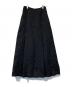 SIWEM（シウム）の古着「VIOLA JACQUARD SKIRT ヴィオラ ジャカード スカート」｜ブラック