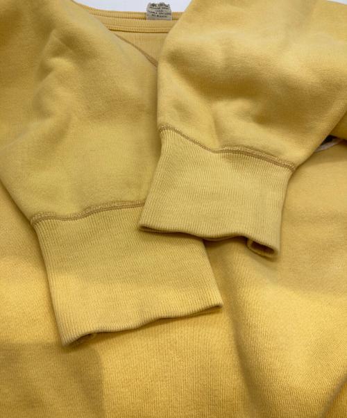 BUZZ RICKSON'S（バズリクソンズ）Buzz Rickson's (バズリクソンズ) プリントスウェット イエロー サイズ:Lの古着・服飾アイテム