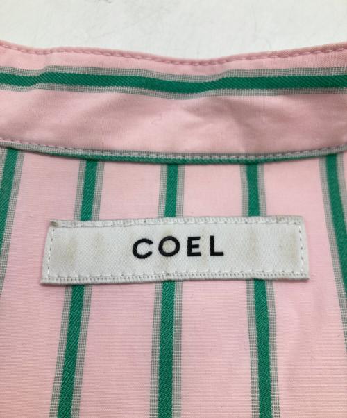 COEL（コエル）COEL (コエル) ボリュームスリーブミニワンピース 184108033 ピンク サイズ:38の古着・服飾アイテム