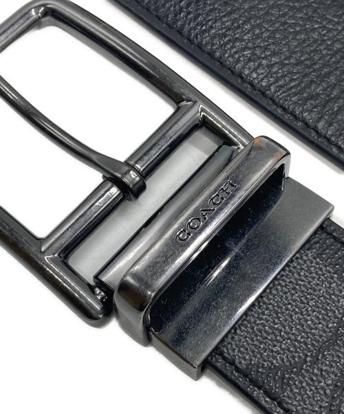 COACH（コーチ）COACH (コーチ) レザーベルト ブラックの古着・服飾アイテム