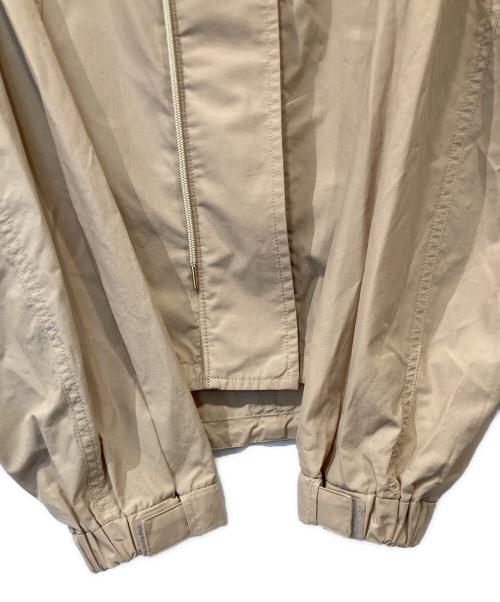 green label relaxing（グリーンレーベルリラクシング）green label relaxing (グリーンレーベルリラクシング) ギャザー フード ブルゾン 3625-199-2005 ベージュ サイズ:36の古着・服飾アイテム