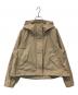 green label relaxing（グリーンレーベルリラクシング）の古着「ギャザー フード ブルゾン 3625-199-2005」｜ベージュ