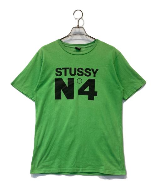 stussy（ステューシー）stussy (ステューシー) 半袖カットソー グリーン サイズ:Lの古着・服飾アイテム