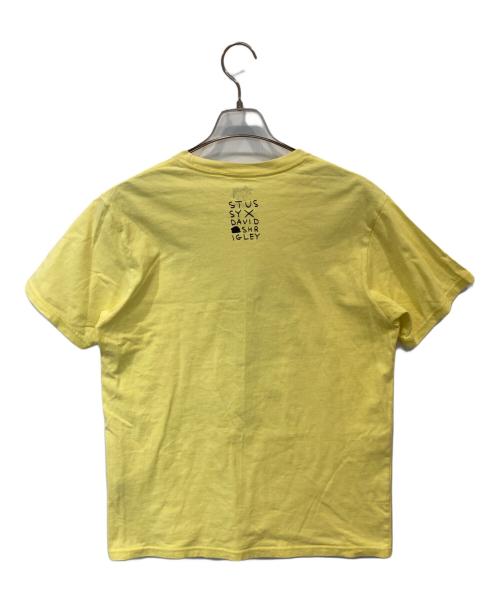 stussy（ステューシー）stussy (ステューシー) 半袖カットソー イエロー サイズ:Lの古着・服飾アイテム