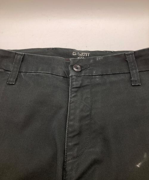 CarHartt（カーハート）CarHartt (カーハート) ワークパンツ ブラック サイズ:36×32の古着・服飾アイテム
