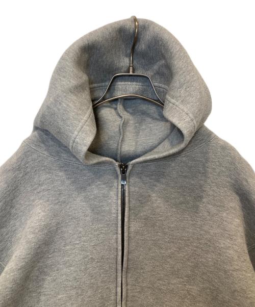 gold（ゴールド）gold (ゴールド) CARDBOARD KNIT ZIP PARKA カードボード・ニット・ジップパーカー　GL15737 グレー サイズ:Mの古着・服飾アイテム