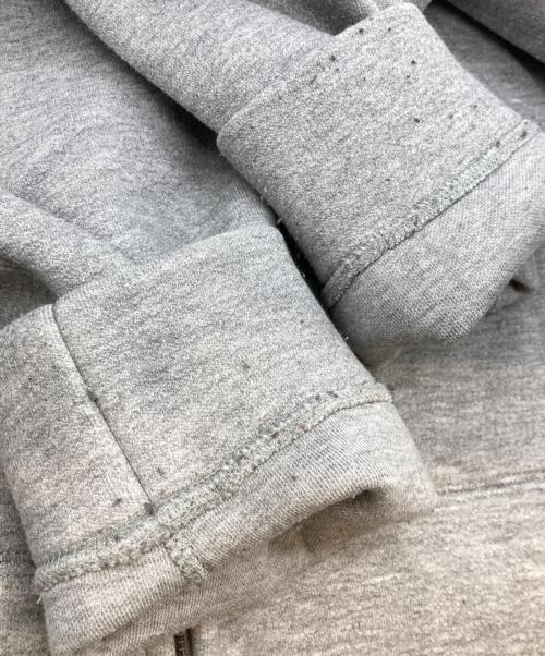 gold（ゴールド）gold (ゴールド) CARDBOARD KNIT ZIP PARKA カードボード・ニット・ジップパーカー　GL15737 グレー サイズ:Mの古着・服飾アイテム