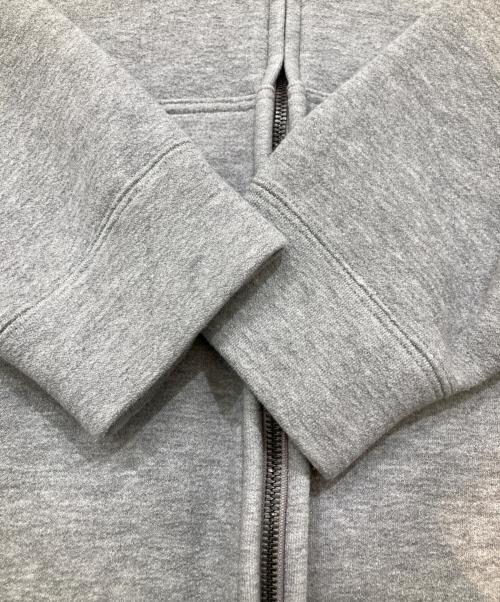 gold（ゴールド）gold (ゴールド) CARDBOARD KNIT ZIP PARKA カードボード・ニット・ジップパーカー　GL15737 グレー サイズ:Mの古着・服飾アイテム