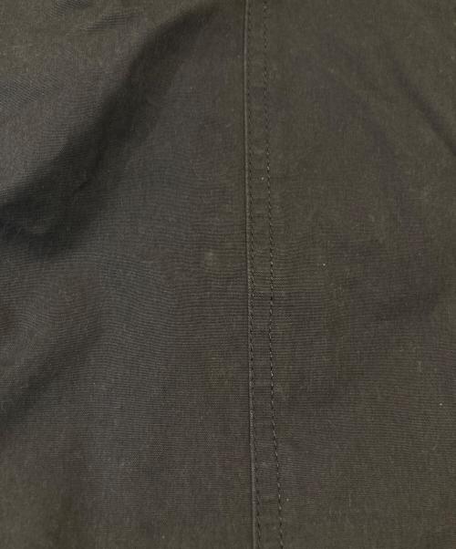 go slow caravan（ゴースローキャラバン）go slow caravan (ゴースローキャラバン) コードクロスパネル刺繍モッズコート 380243 ブラック サイズ:3の古着・服飾アイテム