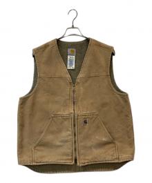 CarHartt（カーハート）の古着「ダック地ベスト V26 CML」｜ベージュ