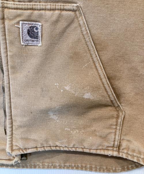 CarHartt（カーハート）CarHartt (カーハート) ダック地ベスト V26 CML ベージュ サイズ:不明の古着・服飾アイテム