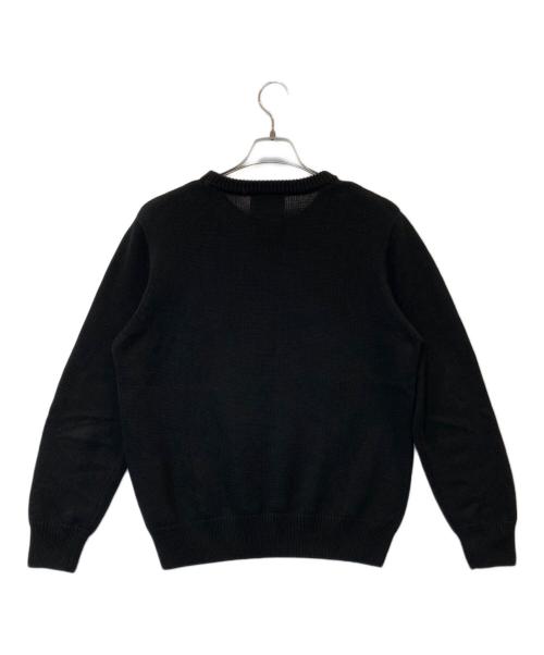 stussy（ステューシー）stussy (ステューシー) Curly S Sweater カーリー エス セーター  115718 ブラック サイズ:Mの古着・服飾アイテム