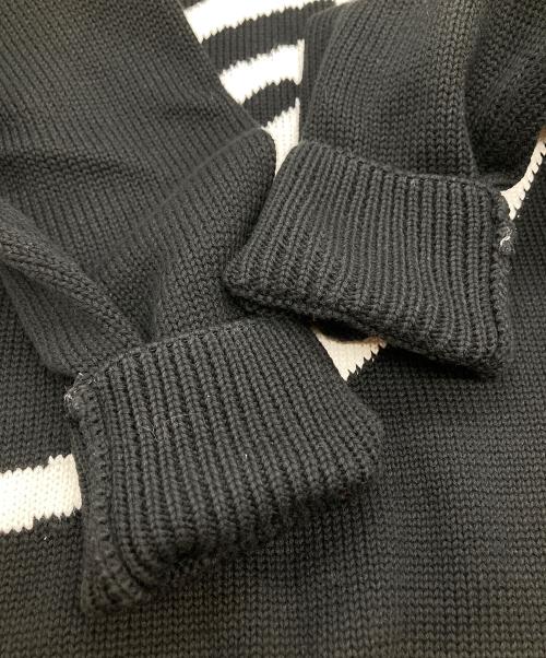 stussy（ステューシー）stussy (ステューシー) Curly S Sweater カーリー エス セーター  115718 ブラック サイズ:Mの古着・服飾アイテム