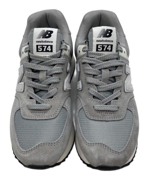 NEW BALANCE（ニューバランス）NEW BALANCE (ニューバランス) ローカットスニーカー　WL574ZBA グレー サイズ:25cmの古着・服飾アイテム