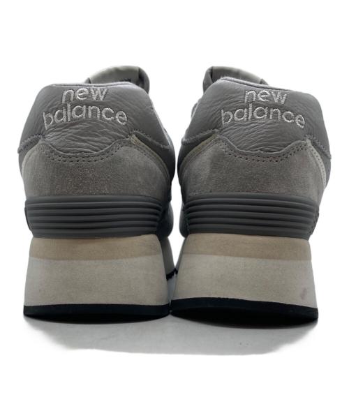 NEW BALANCE（ニューバランス）NEW BALANCE (ニューバランス) ローカットスニーカー　WL574ZBA グレー サイズ:25cmの古着・服飾アイテム