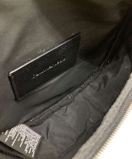 Calvin Klein（カルバンクライン）Calvin Klein (カルバンクライン) コネクテッド ラウンド クロスボディバッグ 	DH3405 ブラックの古着・服飾アイテム