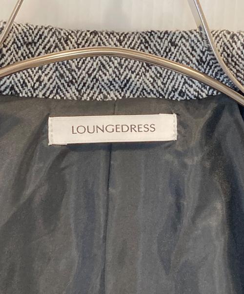 Loungedress（ラウンジドレス）Loungedress (ラウンジドレス) キャップスリーブWジレ　LDZ1052107A0001 グレー サイズ:FREEの古着・服飾アイテム