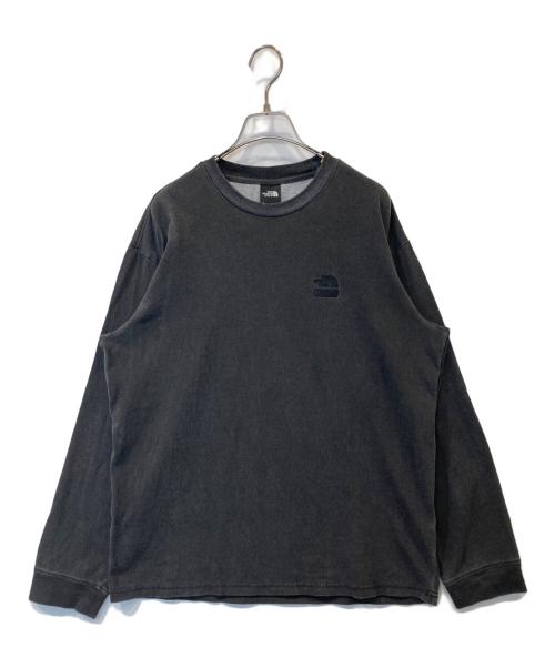 THE NORTH FACE（ザ ノース フェイス）THE NORTH FACE (ザ ノース フェイス) SUPREME (シュプリーム) Pigment Printed L/S Tee ダークグレー サイズ:Mの古着・服飾アイテム