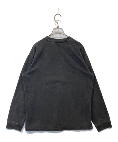 THE NORTH FACE（ザ ノース フェイス）THE NORTH FACE (ザ ノース フェイス) SUPREME (シュプリーム) Pigment Printed L/S Tee ダークグレー サイズ:Mの古着・服飾アイテム