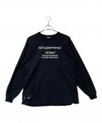 WTAPSダブルタップス）の古着「40PCT UPARMORED L/S TEE フォーティー パーセント アッパーモアード ロングスリーブティー 221ATDT-LTM01S」｜ブラック