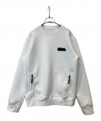 SLDOエスルド）の古着「ライト ダブルニットプルオーバー 3D SHADOW LOGO　9607-53538」｜ホワイト