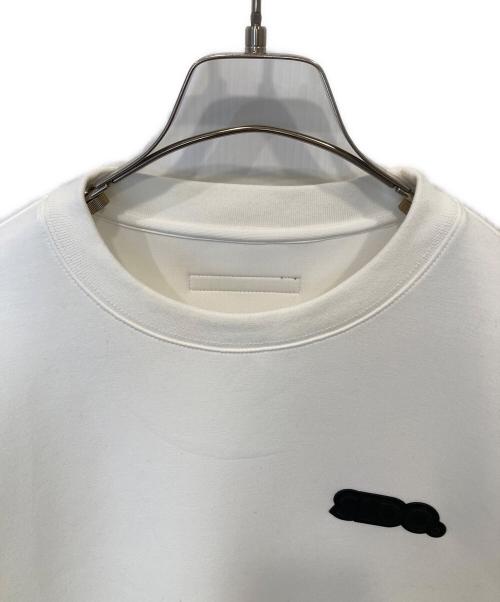 SLDO（エスルド）SLDO (エスルド) ライト ダブルニットプルオーバー 3D SHADOW LOGO　9607-53538 ホワイト サイズ:XLの古着・服飾アイテム