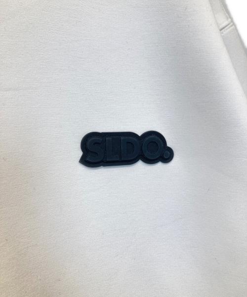 SLDO（エスルド）SLDO (エスルド) ライト ダブルニットプルオーバー 3D SHADOW LOGO　9607-53538 ホワイト サイズ:XLの古着・服飾アイテム