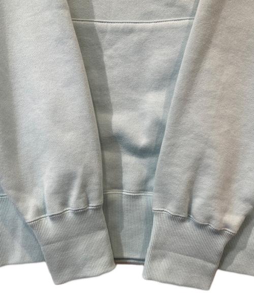 SLOD（エスルド）SLOD (エスルド) 3D BRIGHT LOGO 裏起毛フーディー　9607-54595 ブルー サイズ:Lの古着・服飾アイテム