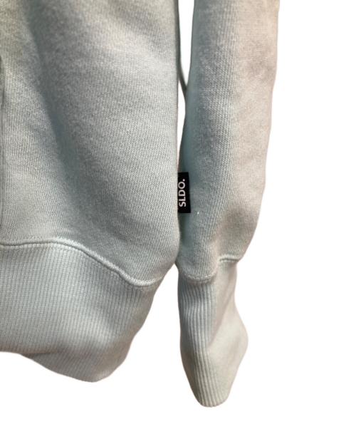 SLOD（エスルド）SLOD (エスルド) 3D BRIGHT LOGO 裏起毛フーディー　9607-54595 ブルー サイズ:Lの古着・服飾アイテム
