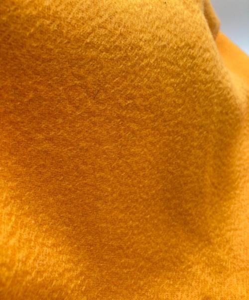 HERMES（エルメス）HERMES (エルメス) リバーシブルカシミヤマフラー ピンク×オレンジの古着・服飾アイテム