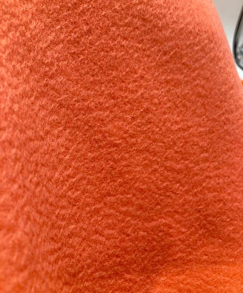 HERMES（エルメス）HERMES (エルメス) リバーシブルカシミヤマフラー ピンク×オレンジの古着・服飾アイテム