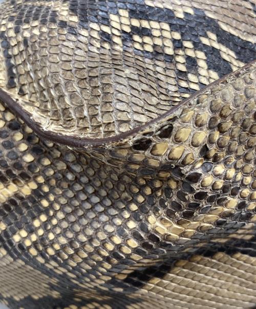 PRADA（プラダ）PRADA (プラダ) パイソントートバッグ 25の古着・服飾アイテム