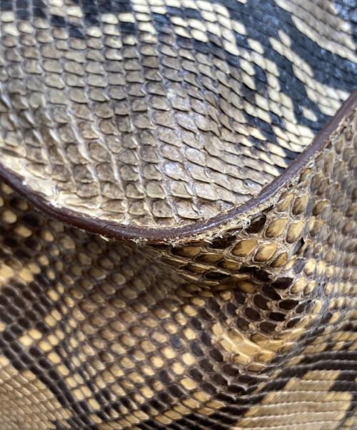 PRADA（プラダ）PRADA (プラダ) パイソントートバッグ 25の古着・服飾アイテム