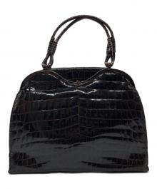 BOTTEGA VENETA（ボッテガベネタ）の古着「クロコハンドバッグ」