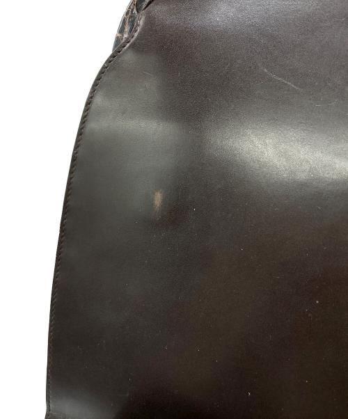 BOTTEGA VENETA（ボッテガベネタ）BOTTEGA VENETA (ボッテガベネタ) クロコハンドバッグの古着・服飾アイテム